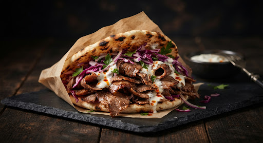 Döner auf Teller